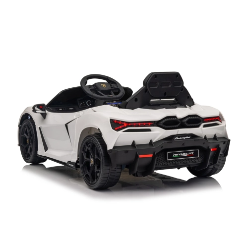 Auto na akumulator dla dzieci Lamborghini Revuelto Biały QLS-8603.BIA